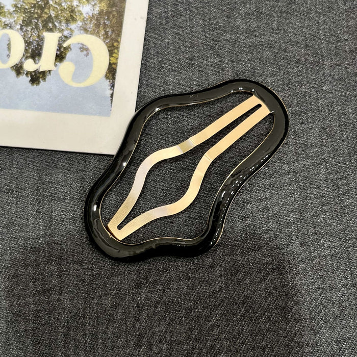 Wholesale Cloud-shaped Hollow-out Clip Side Clip Hair Clip Headwear Back of Head