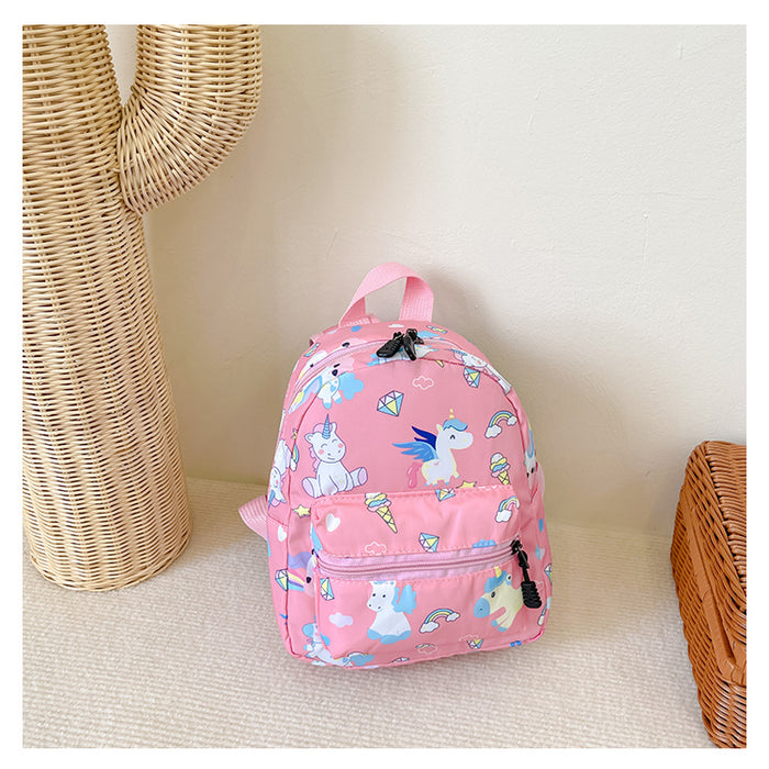 Wholesale New children's backpack with cartoon dinosaur pattern, kindergarten baby backpack