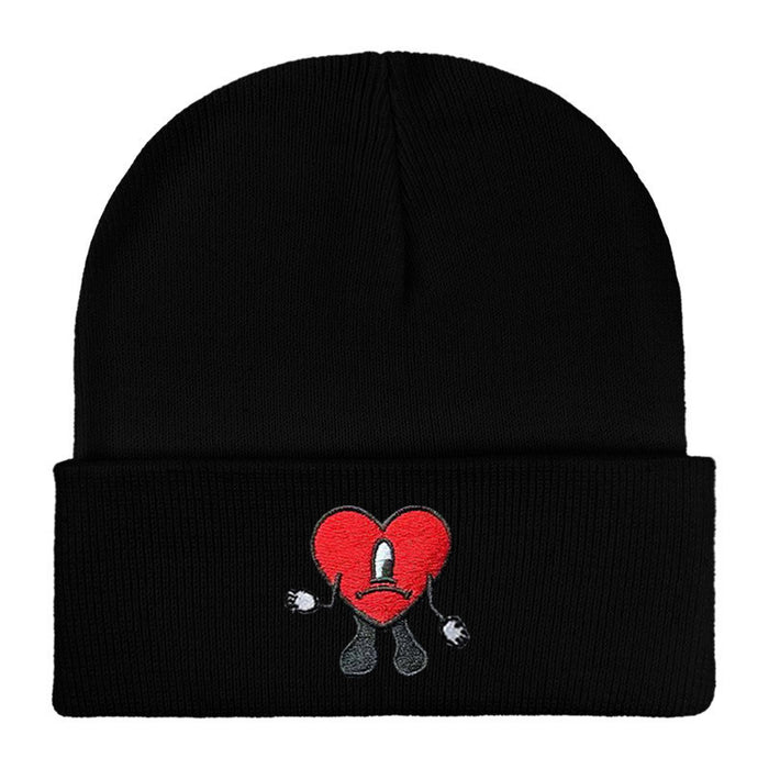 Wholesale Cartoon Embroidery Acrylic Wool Knitted Hat JDC-FH-Shengn006