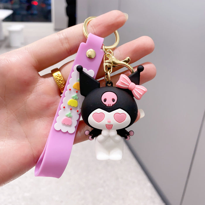 Wholesale Doll keychain, cartoon cute pendant, buckle, hanging accessory, keychain