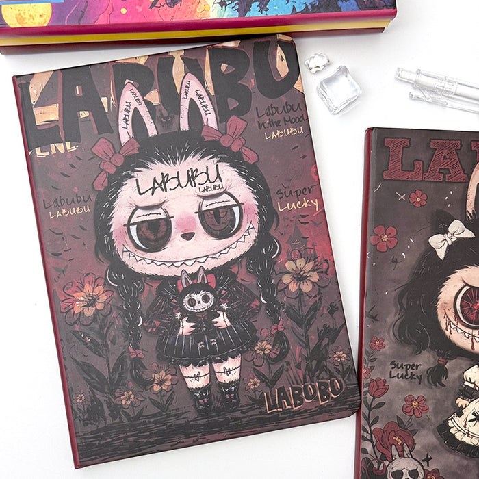 Wholesale 5pcs Cartoon Horizontal Line Book Cartoon Hand Book Student Super Thick Notepad