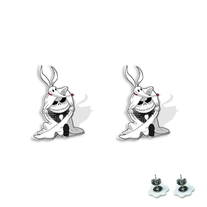 Wholesale  earrings heat shrink earrings acrylic earrings