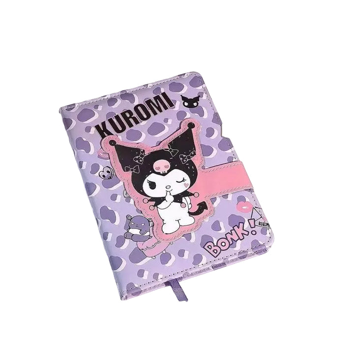 Wholesale Cute Cartoon Print Magnetic Buckle Notebook