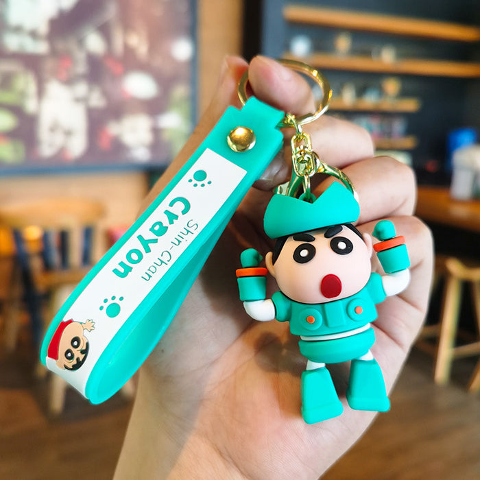 Wholesale Cartoon Doll Silicone Keychain JDC-KC-Tingm272