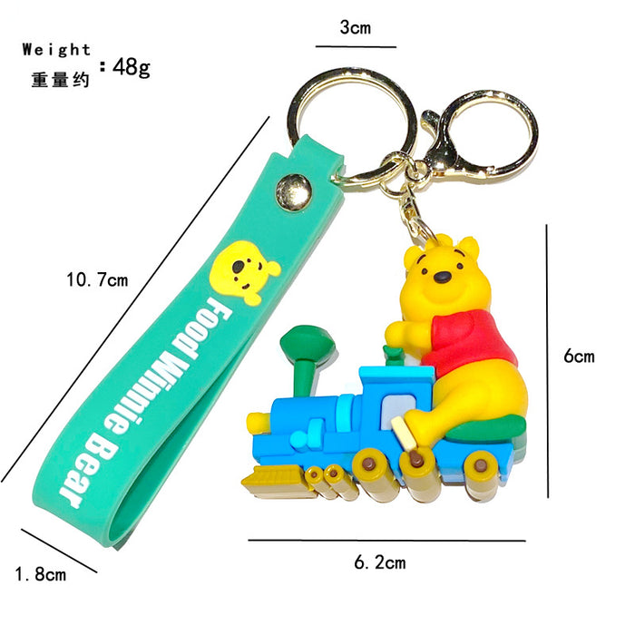 Wholesale Bear couple bag ornaments car key chain