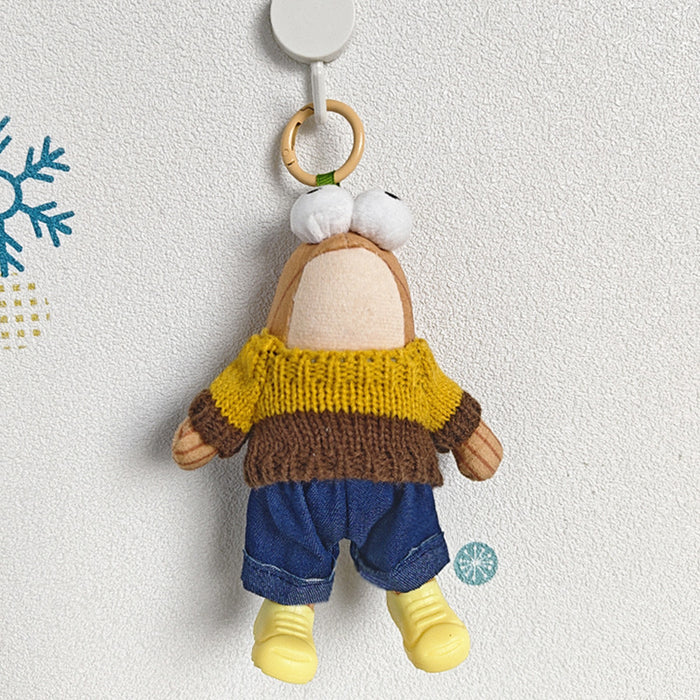 Wholesale Blind Box Funny Plush Doll Passerby Fish Lying Flat Fish Pendant Toy Bag Pendant