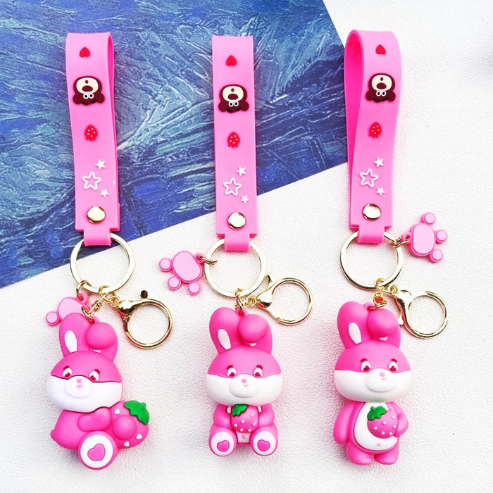 Wholesale PVC Cartoon Doll Keychain JDC-KC-WuYi113