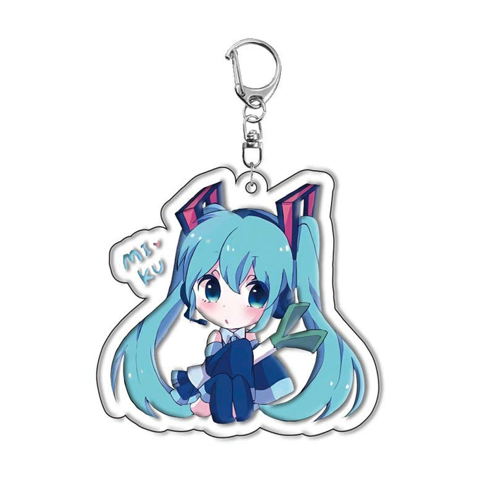 Wholesale cartoon characters acrylic keychain