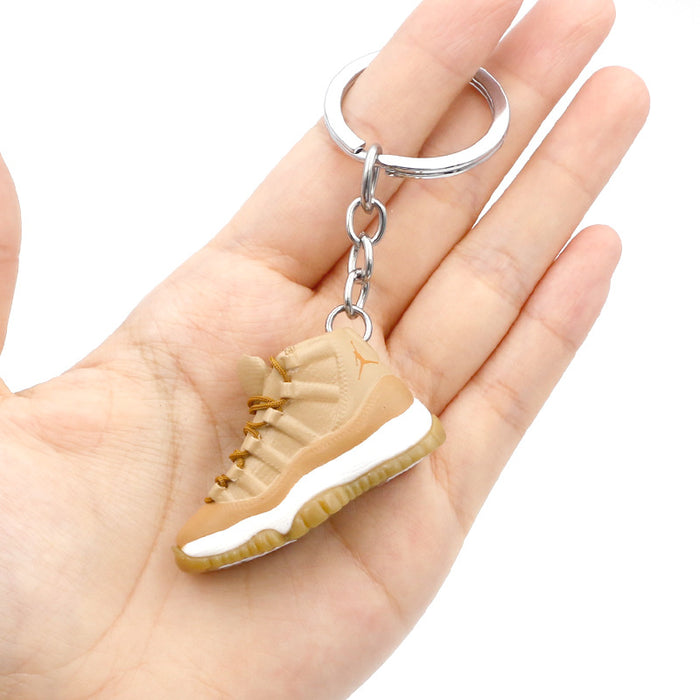 Wholesale PVC Shoe Model Keychain JDC-KC-QLPing003