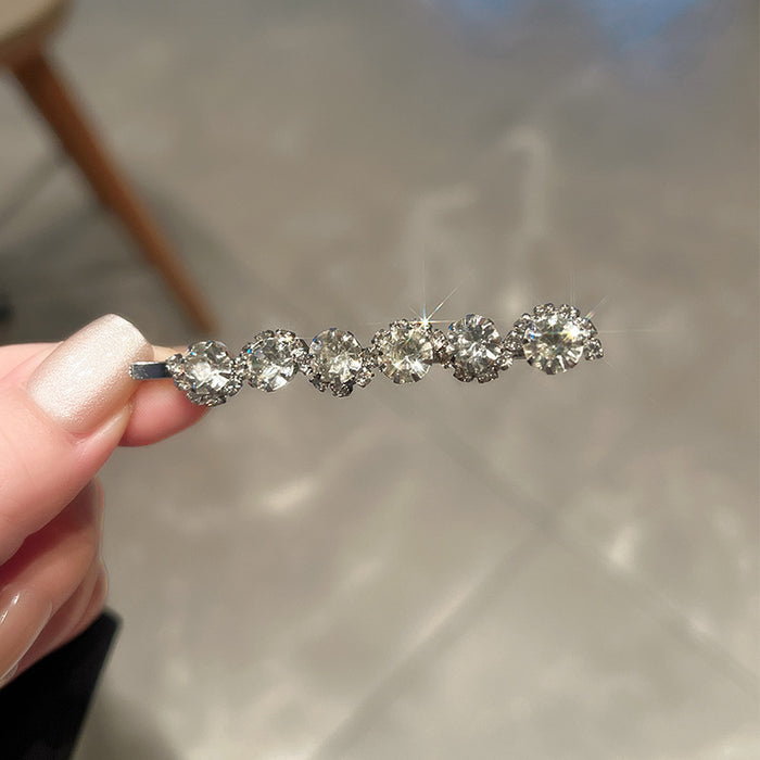 Wholesale Flash Diamond Hairpin Clip Bangs Fairy Temperament Side Clip