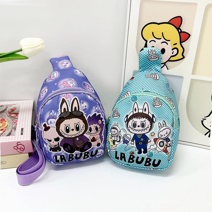 Wholesale Cartoon Chest Bag Fashion Cute Children's Bag Boys and Girls Leisure Coin Purse Shoulder Crossbody Bag Children's Backpack