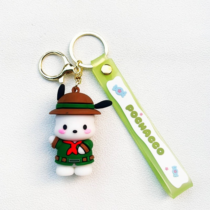 Wholesale PVC Cartoon Doll Keychain JDC-KC-WuYi193