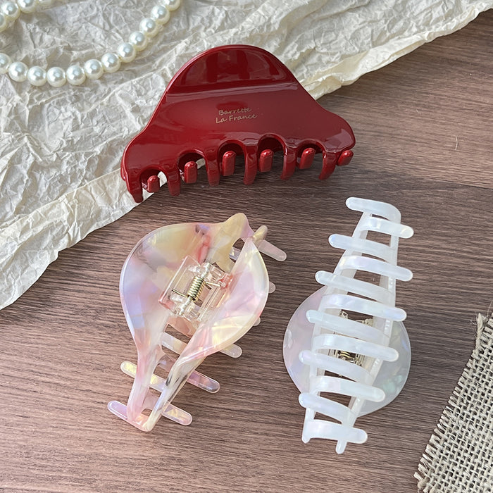 Wholesale Retro Acetic Acid Medium Hair Clip