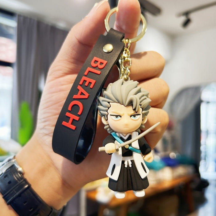 Wholesale Creative Cartoon Silicone Doll Keychain JDC-KC-WuYi009