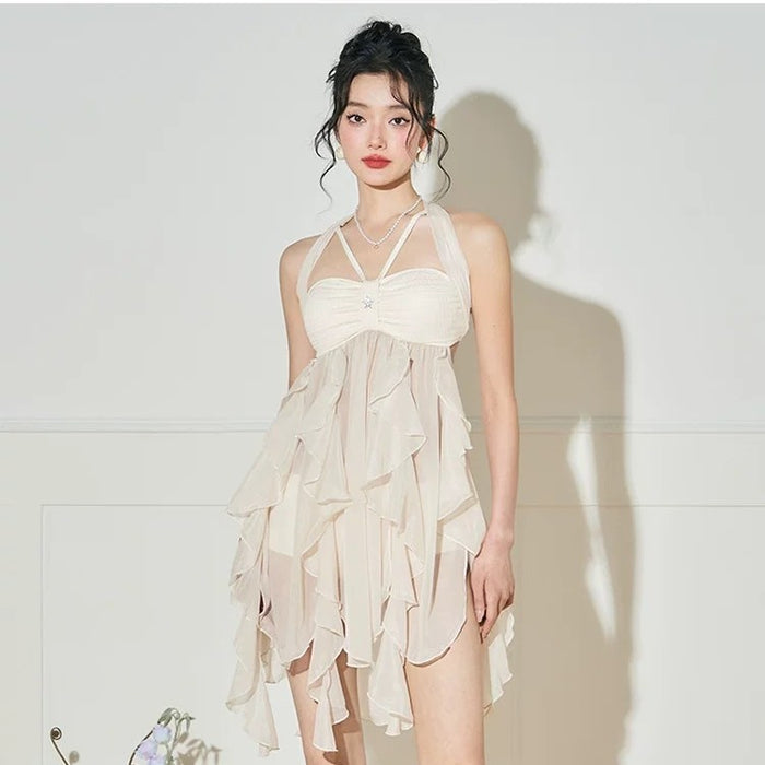 Wholesale Women's beach dress new high-end one-piece vacation swimsuit