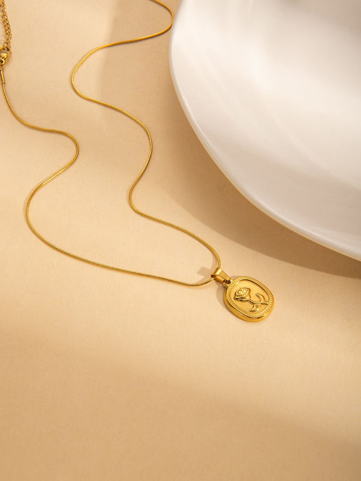 Wholesale Stainless Steel Clavicle Chain Necklace — Asymmetrical Design featuring a Bowknot  Rhinestone Accents  and Heart Pendant