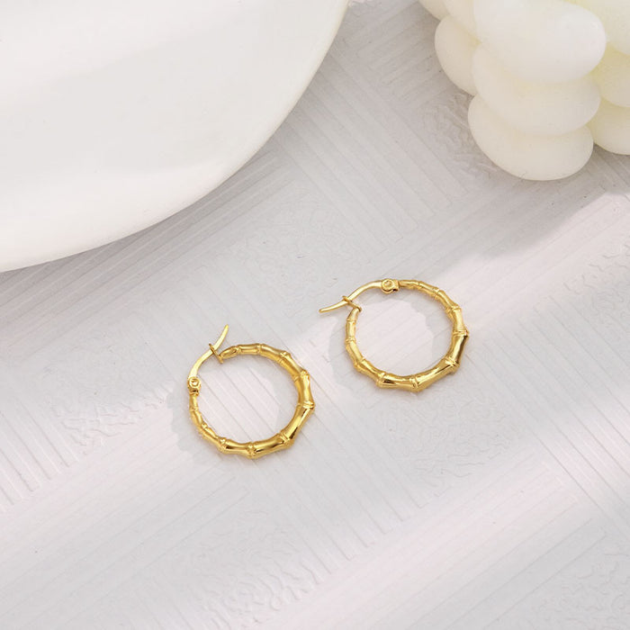 Wholesale Stainless Steel Geometric Earrings Earrings