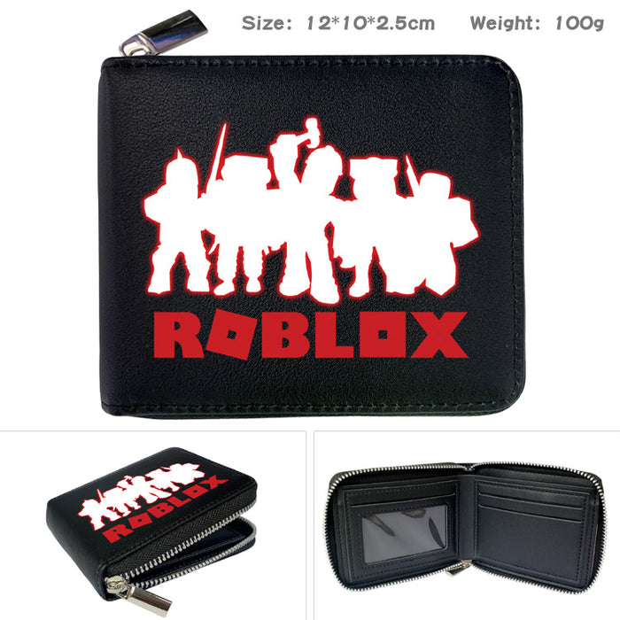 Wholesale Chic Print PU Leather Bi Fold Wallet Card Holder Everyday Casual Fashion Accessory