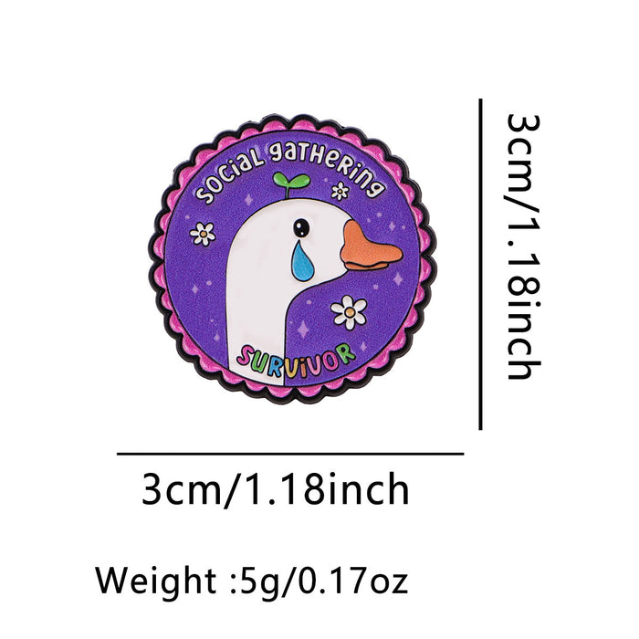 Wholesale 5pcs Metal Cowgirl Alloy Heart Badge