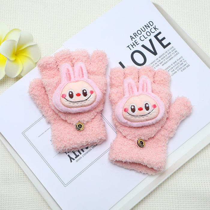 Wholesale Cartoon children' s cotton gloves