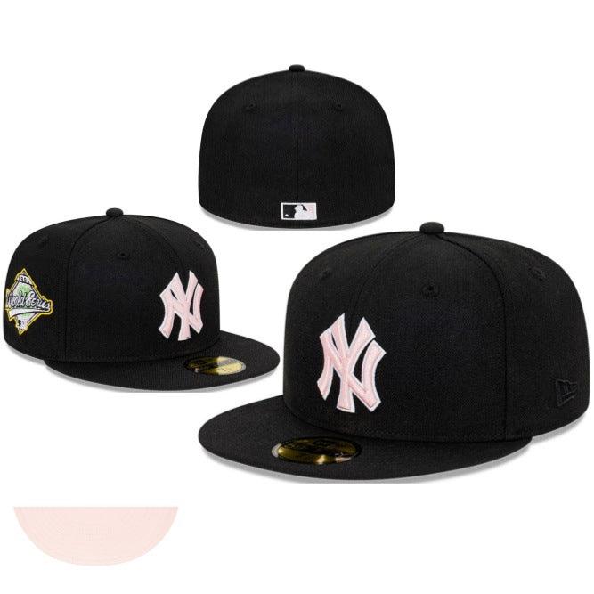 Wholesale Football fully enclosed large head circumference baseball cap outdoor non-adjustable flat brim hat
