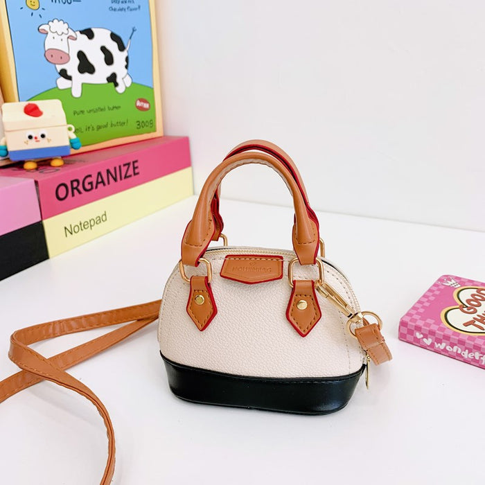 Wholesale Children's Shell Bag Large Capacity Baby Girl's Shoulder Crossbody Coin Purse