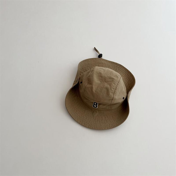Wholesale Letter Large Eaves Children's Fisherman Hat Sunshade