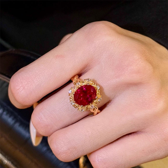 Wholesale Brown vintage betel nut ring