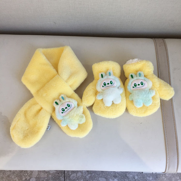 Wholesale Autumn and winter round neck plush Scarves