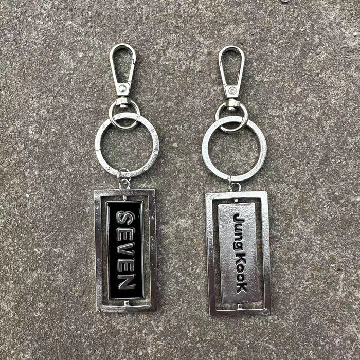 Wholesale Rotatable Alloy Keychain JDC-KC-TengF004