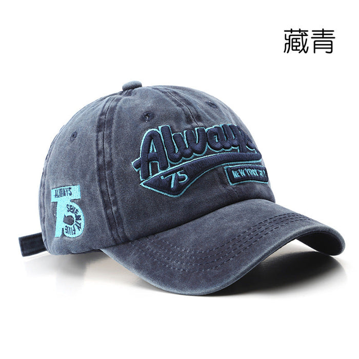 Wholesale Washed Distressed Letter Visor Baseball Cap JDC-FH-TuL047