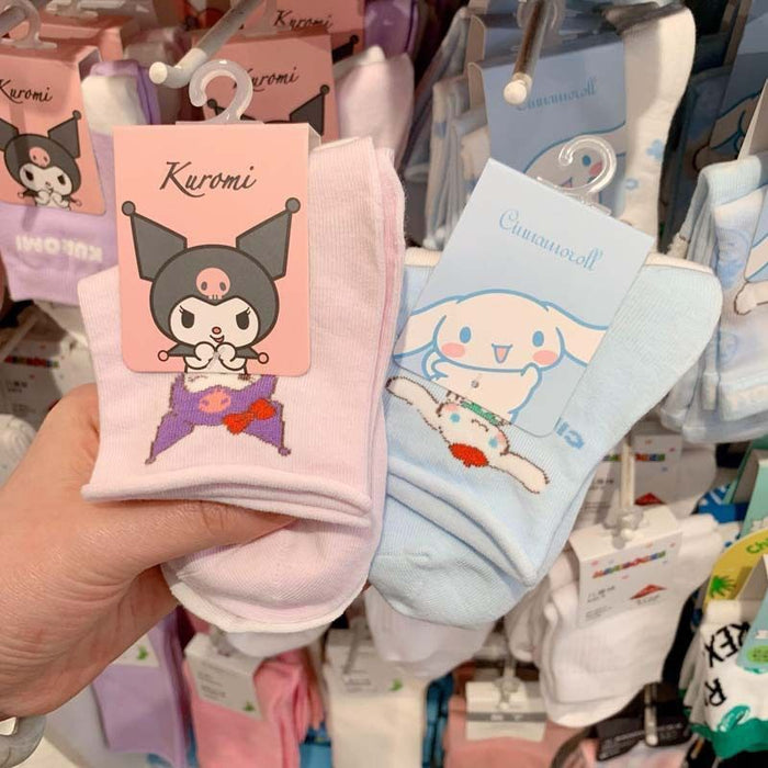 Wholesale sweet cartoon cute mid-calf socks