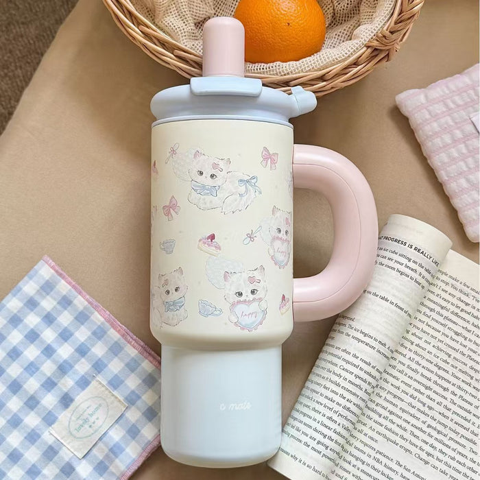 Wholesale Tumbler ice bullies cup Straw cup 316 stainless steel water bottle