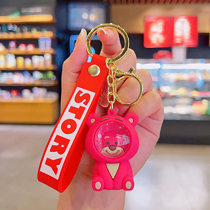 Wholesale Cartoon Epoxy Keychain JDC-KC-YD100