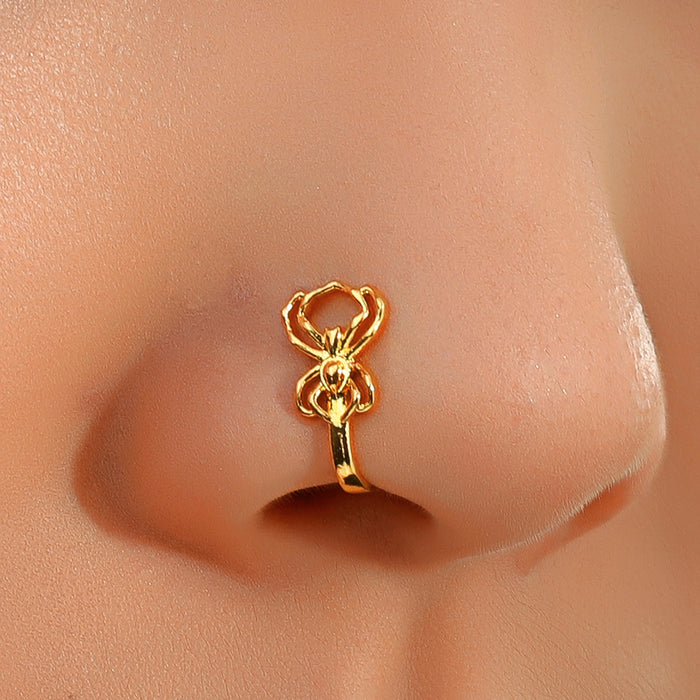 Wholesale Halloween Diamond Spider Necklace Bracelet Ring suit Female Male