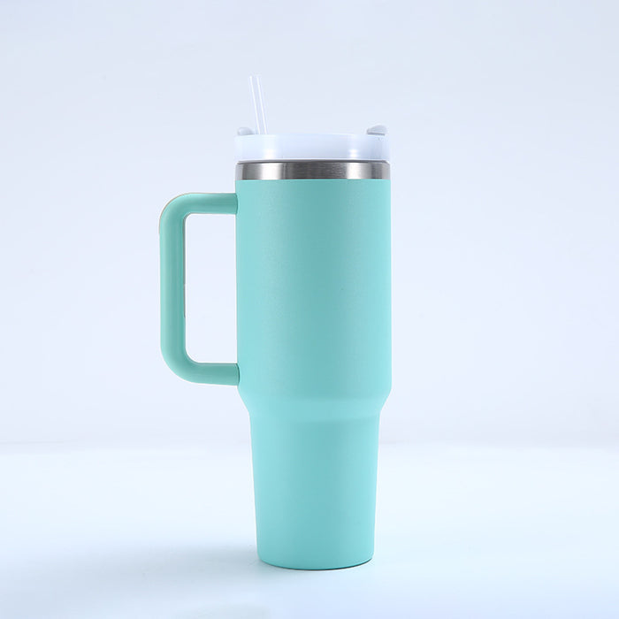Wholesale 40oz handle car cup double-layer stainless steel ice bullies cup large-capacity thermos cup