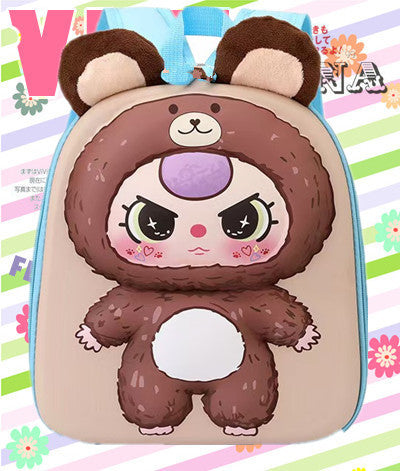 Wholesale Cute cartoon plush kindergarten backpack