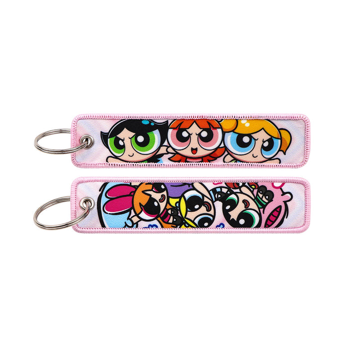 Wholesale Cartoon fabric anime keychain