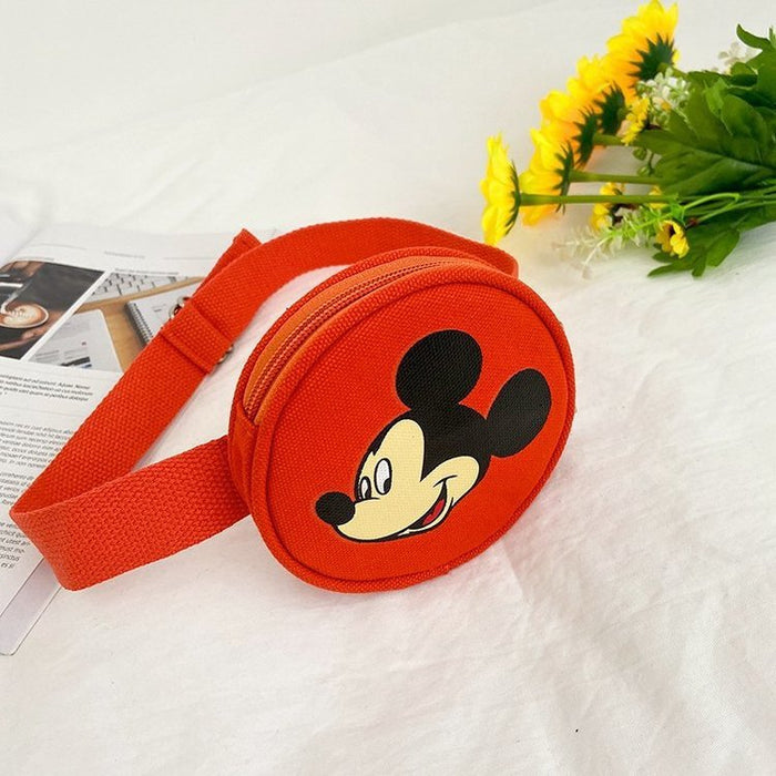 Wholesale children's waist bag cartoon round bag coin purse