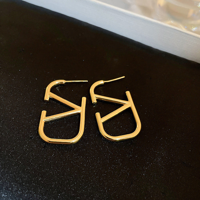 Wholesale High-quality Fashion Gold-plated Earrings JDC-ES-BoYue003