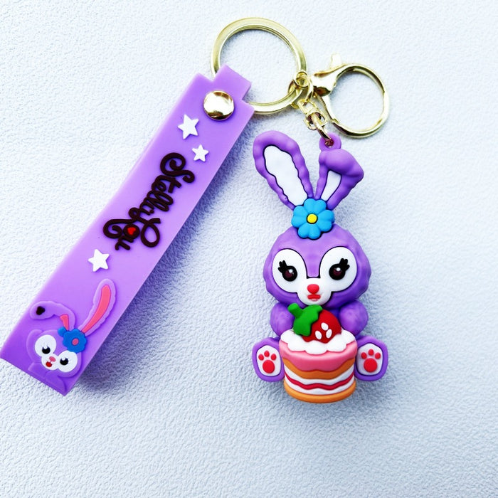 Wholesale PVC Cartoon Doll Keychain JDC-KC-WuYi117