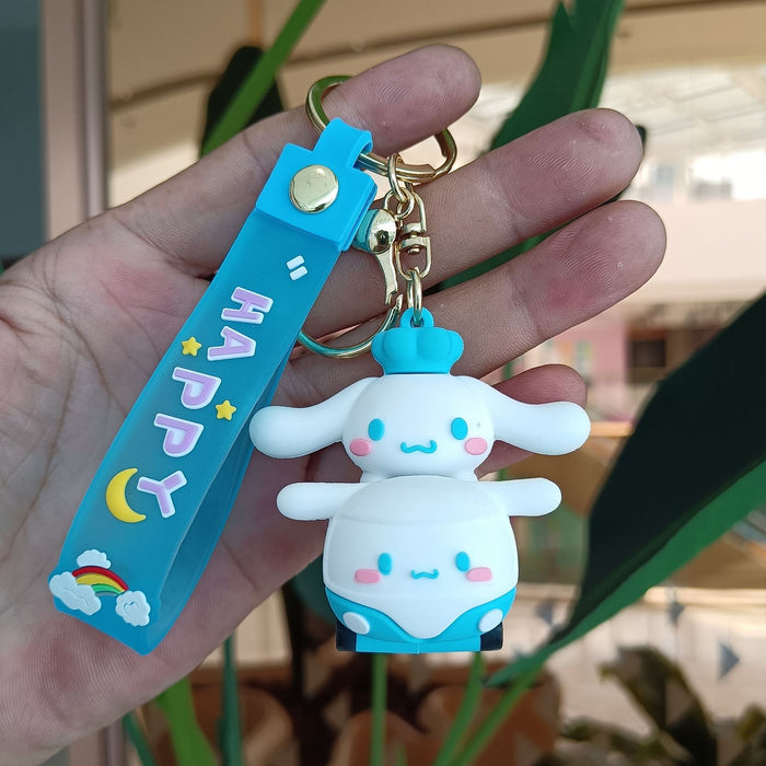 Wholesale Children's Cute Cartoon PVC Keychain JDC-KC-YiChang022