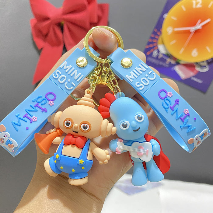 Wholesale PVC Cartoon Doll Keychain JDC-KC-WuYi131