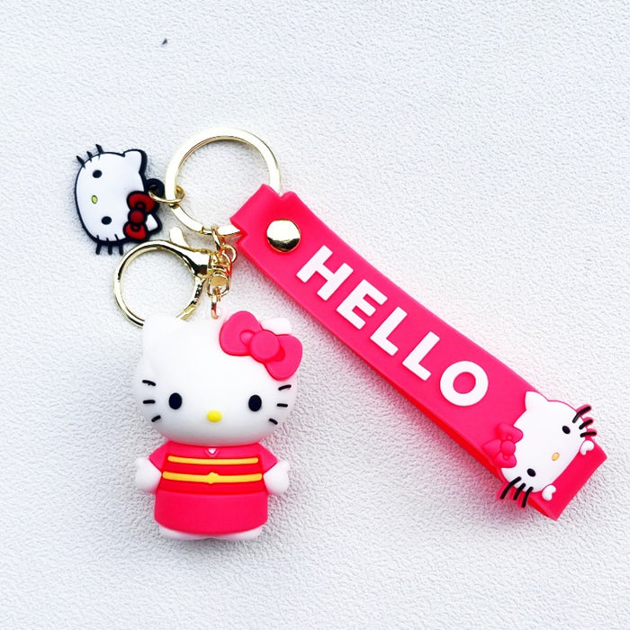 Wholesale PVC Cartoon Doll Keychain JDC-KC-WuYi029