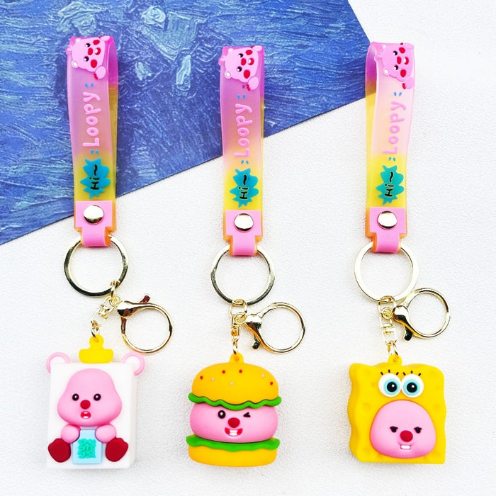 Wholesale Cartoon Doll PVC Keychain JDC-KC-ChuC021