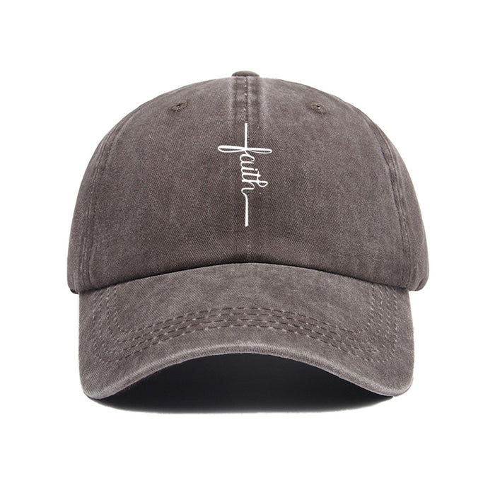 Wholesale Retro washed baseball cap, outdoor sun protection soft top hat