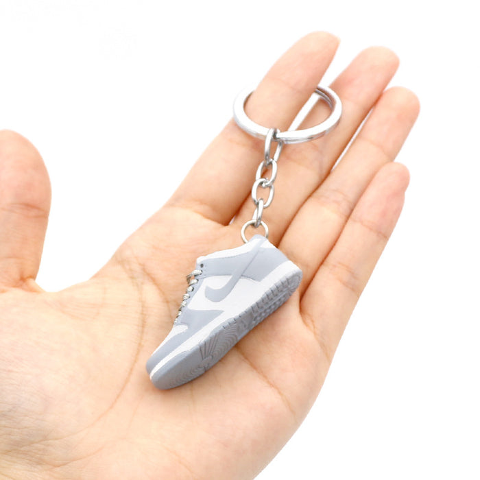 Wholesale PVC Basketball Shoe Model Keychain JDC-KC-QLPing016