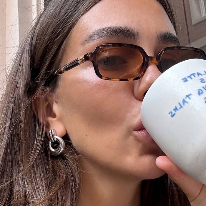 Wholesale Square Small Frame Sunglasses Slimming UV-proof Sunglasses for Women