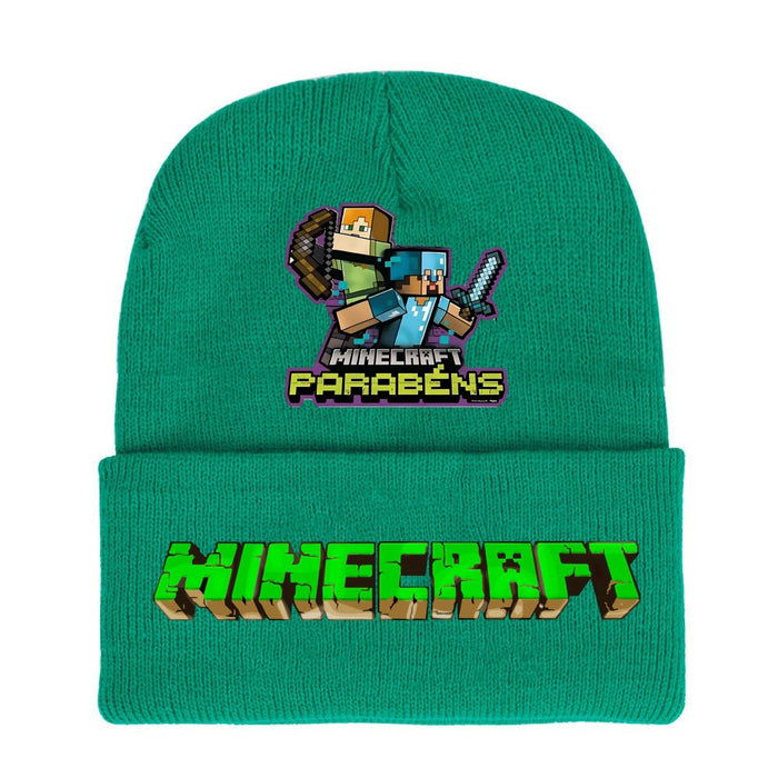 Wholesale Cartoon knitted hats,  wool hats and matching parent child warm hats