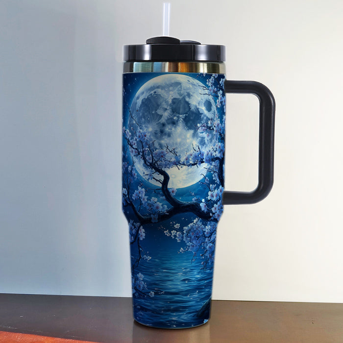 Wholesale 40oz Car Cup  moon Stainless Steel  ice bullies cup Tumbler Thermos Cup